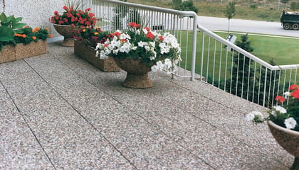 Walkway To A Podium Deck